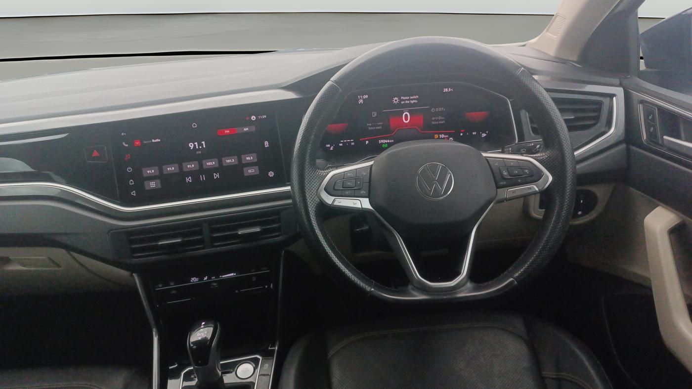 2023 Volkswagen VIRTUS GT PLUS TSI 1.5 EVO DSG, Petrol, Automatic, 59,044 km, Steering Wheel Close Up
