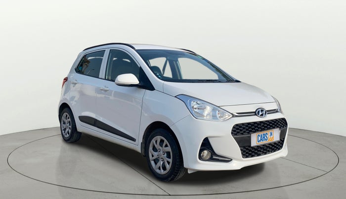 2018 Hyundai Grand i10 SPORTZ 1.2 KAPPA VTVT, Petrol, Manual, 30,616 km, Right Front Diagonal