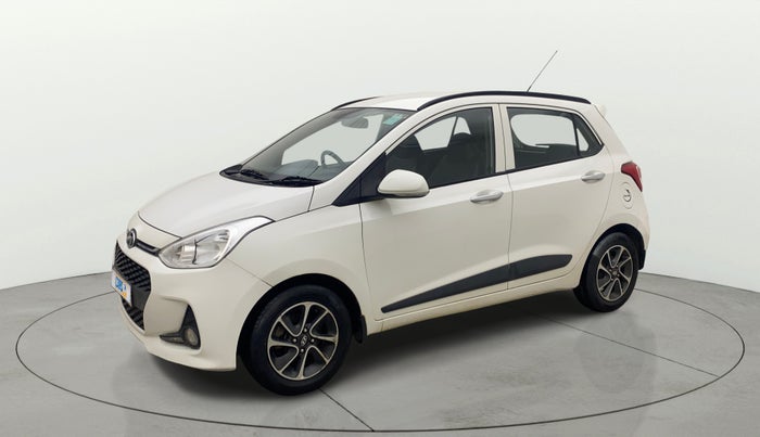 2017 Hyundai Grand i10 ASTA 1.2 KAPPA VTVT, Petrol, Manual, 72,981 km, Left Front Diagonal