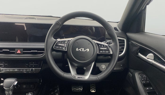 2024 KIA SELTOS  GTX Plus 1.5 Turbo Petrol DCT, Petrol, Automatic, 10,389 km, Steering Wheel Close Up