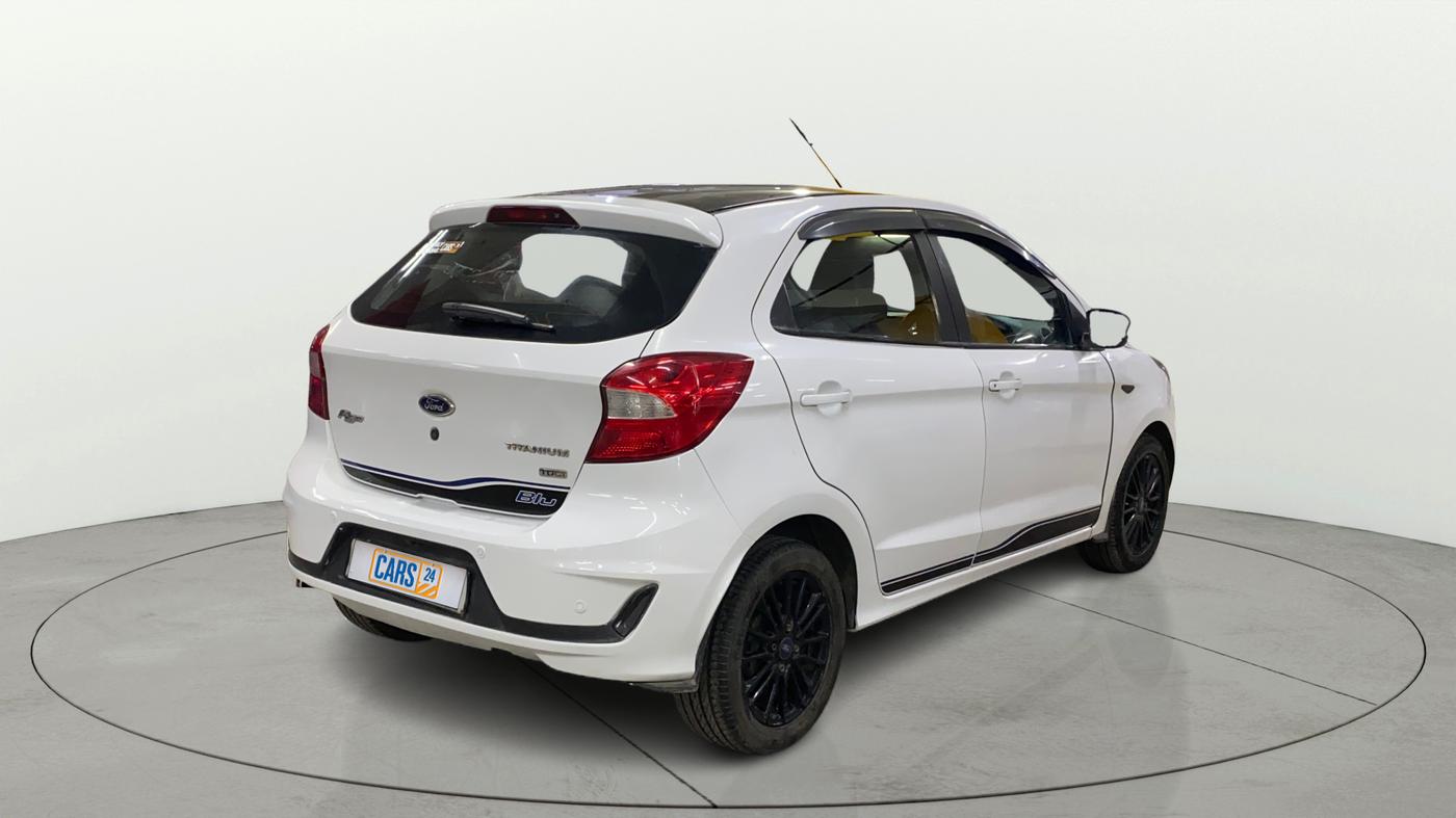 2019 Ford New Figo TITANIUM BLU 1.5 DIESEL, Diesel, Manual, 64,987 km, Right Back Diagonal