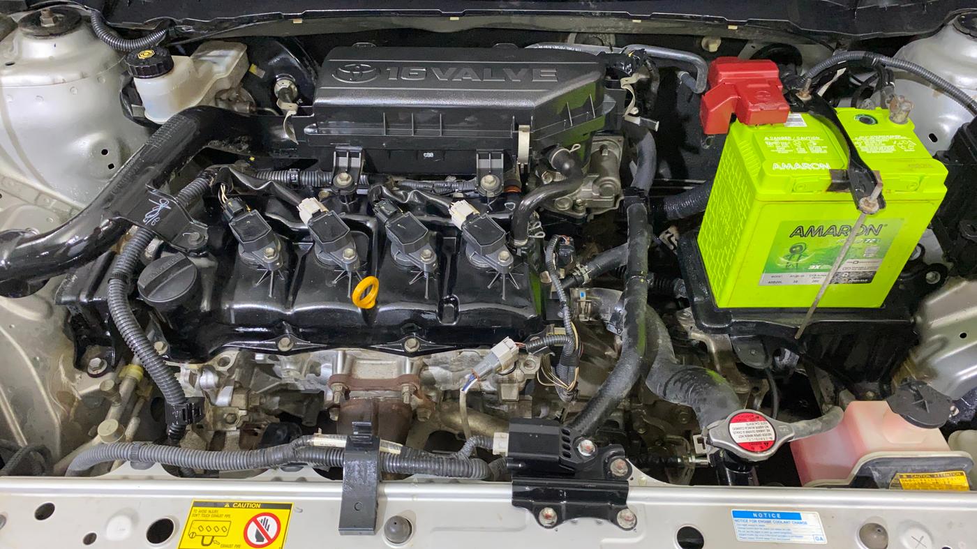 2015 Toyota Etios G, Petrol, Manual, 41,922 km, Engine View