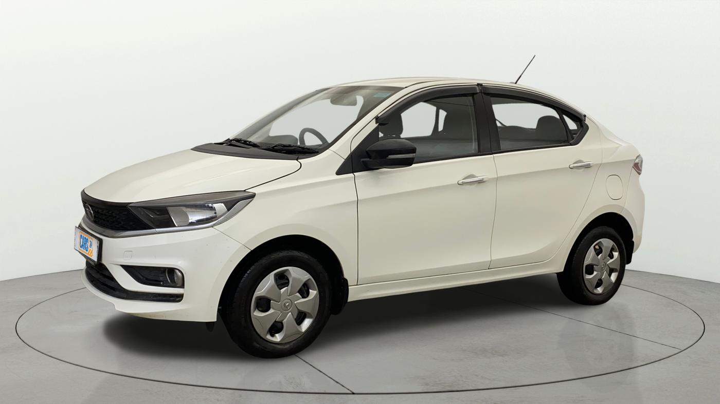 2023 Tata TIGOR XZ PETROL, Petrol, Manual, 17,527 km, Left Front Diagonal
