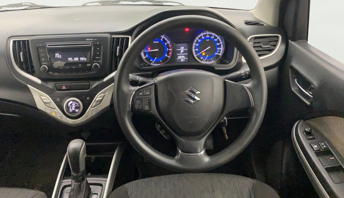 2017 Maruti Baleno DELTA CVT PETROL 1.2, Petrol, Automatic, 60,090 km, Steering Wheel Close Up