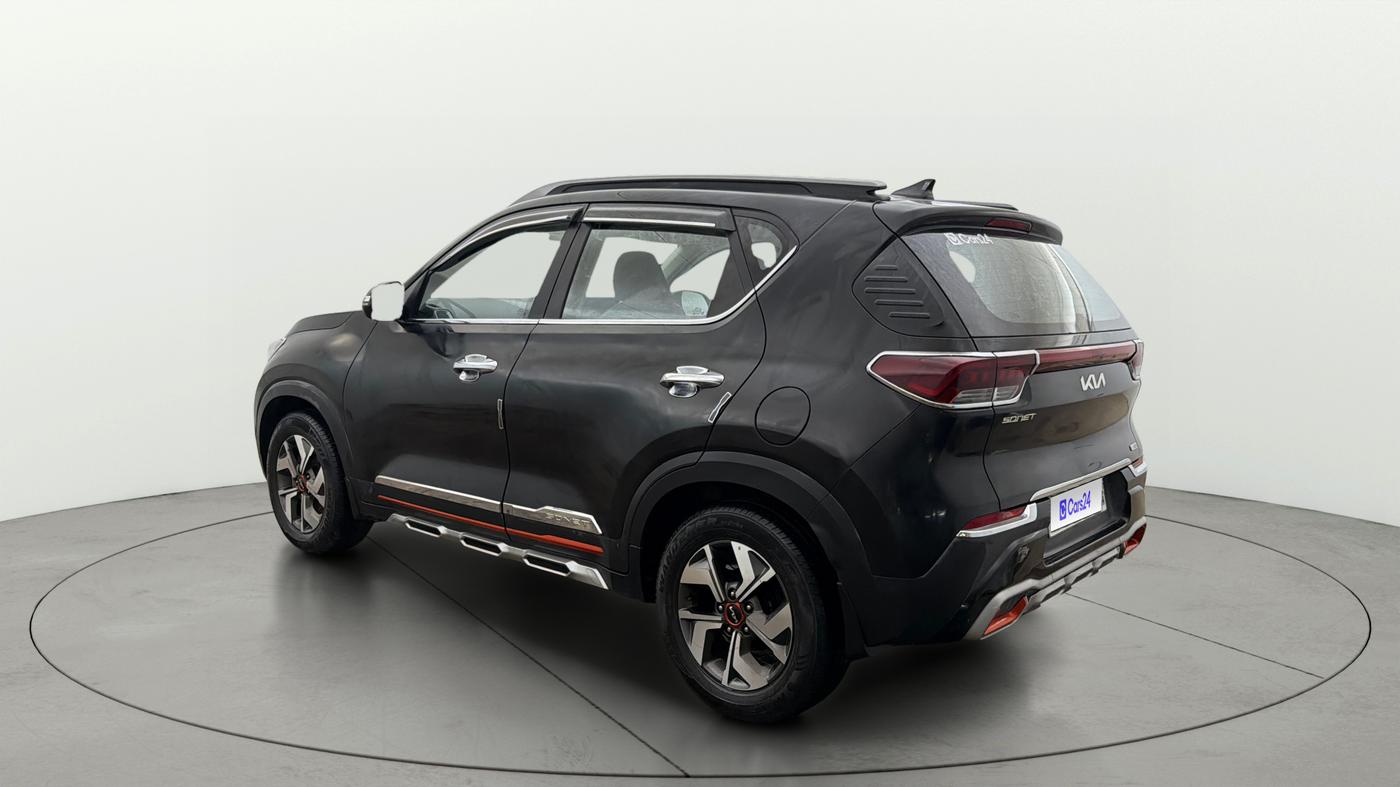 2022 KIA SONET HTX ANNIVERSARY EDITION 1.0 IMT, Petrol, Manual, 75,110 km, Left Back Diagonal