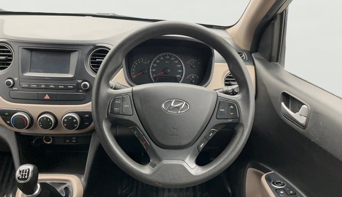 2017 Hyundai Grand i10 SPORTZ 1.2 KAPPA VTVT, Petrol, Manual, 36,339 km, Steering Wheel Close Up