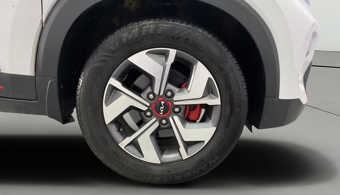 2021 KIA SONET GTX PLUS 1.0 DCT, Petrol, Automatic, 1,09,919 km, Right Front Wheel