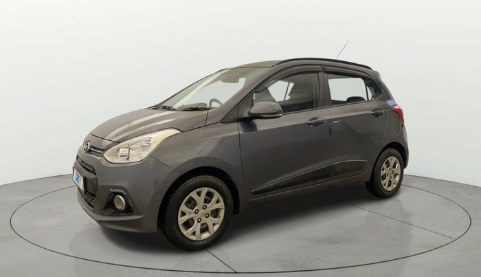 2016 Hyundai Grand i10 SPORTZ 1.2 KAPPA VTVT, Petrol, Manual, 41,848 km, Left Front Diagonal