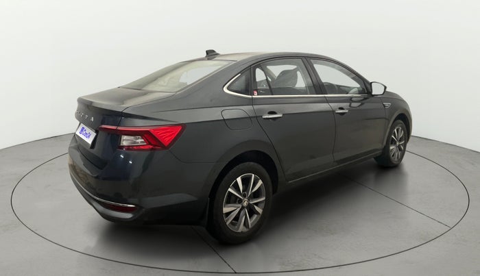 2022 Skoda SLAVIA STYLE 1.0L TSI MT, Petrol, Manual, 63,975 km, Right Back Diagonal