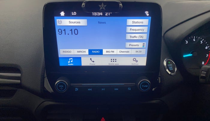 2018 Ford Ecosport TITANIUM 1.5L PETROL, Petrol, Manual, 59,396 km, Air Conditioner