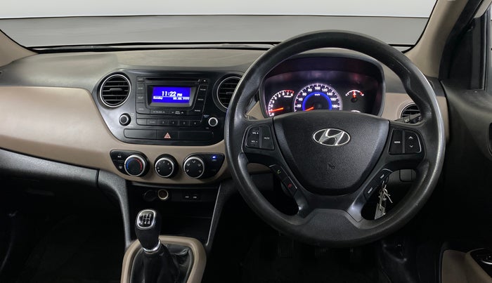 2015 Hyundai Grand i10 SPORTZ 1.2 KAPPA VTVT, Petrol, Manual, 50,768 km, Steering Wheel Close Up