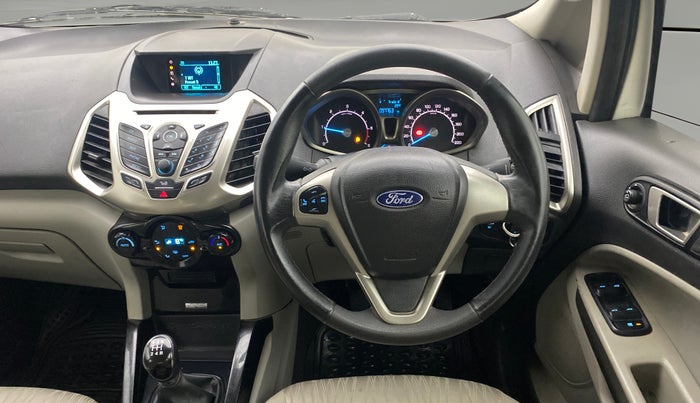 2015 Ford Ecosport TITANIUM 1.5L DIESEL, Diesel, Manual, 97,762 km, Steering Wheel Close Up