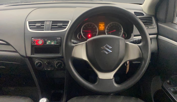 2014 Maruti Swift VXI, Petrol, Manual, 84,734 km, Steering Wheel Close Up