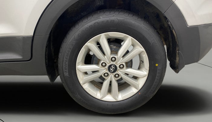 2017 Hyundai Creta SX PLUS 1.6 DIESEL, Diesel, Manual, 95,797 km, Left Rear Wheel