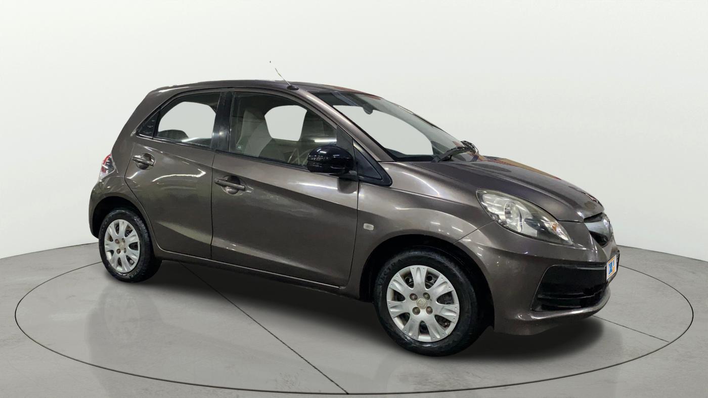 2014 Honda Brio S MT, Petrol, Manual, 67,273 km, Right Front Diagonal