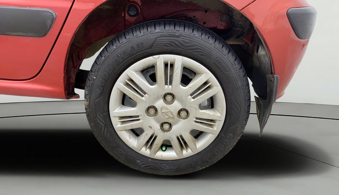 2012 Hyundai Santro Xing GLS, Petrol, Manual, 84,113 km, Left Rear Wheel