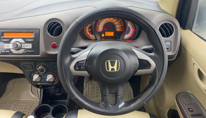 2012 Honda Brio S MT, Petrol, Manual, 66,677 km, Steering Wheel Close Up