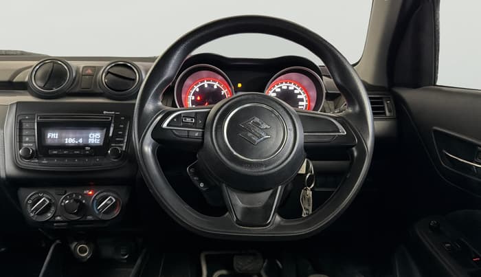2019 Maruti Swift VXI AMT, Petrol, Automatic, 32,624 km, Steering Wheel Close Up