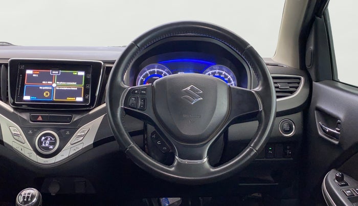 2017 Maruti Baleno ALPHA PETROL 1.2, Petrol, Manual, 70,512 km, Steering Wheel Close Up