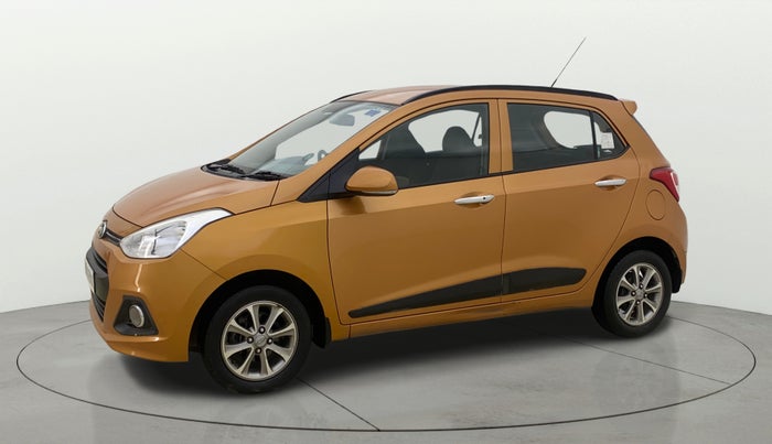 2016 Hyundai Grand i10 ASTA (O) AT 1.2 KAPPA VTVT, Petrol, Automatic, 24,673 km, Left Front Diagonal
