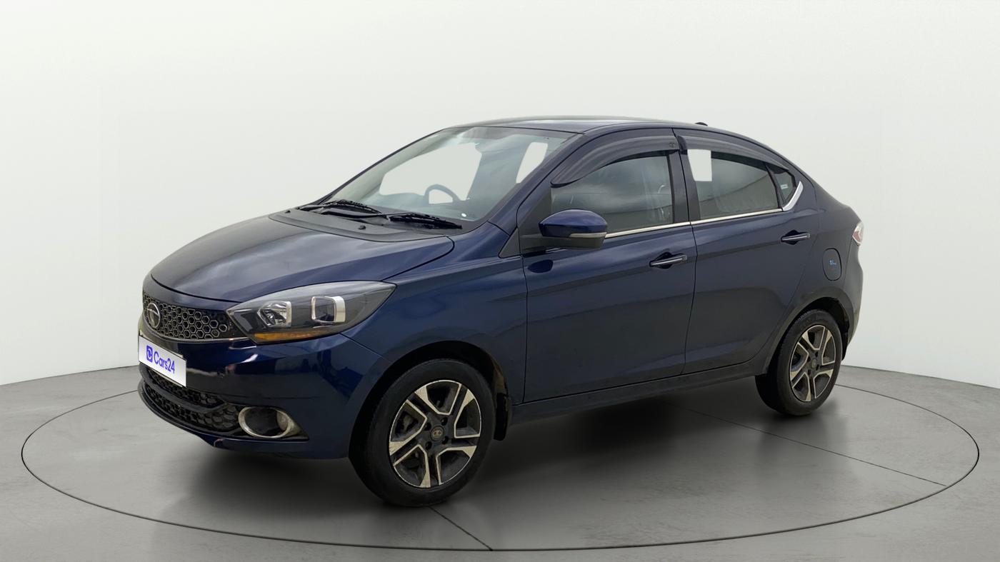 2019 Tata TIGOR XZ PLUS PETROL, Petrol, Manual, 84,111 km, Left Front Diagonal