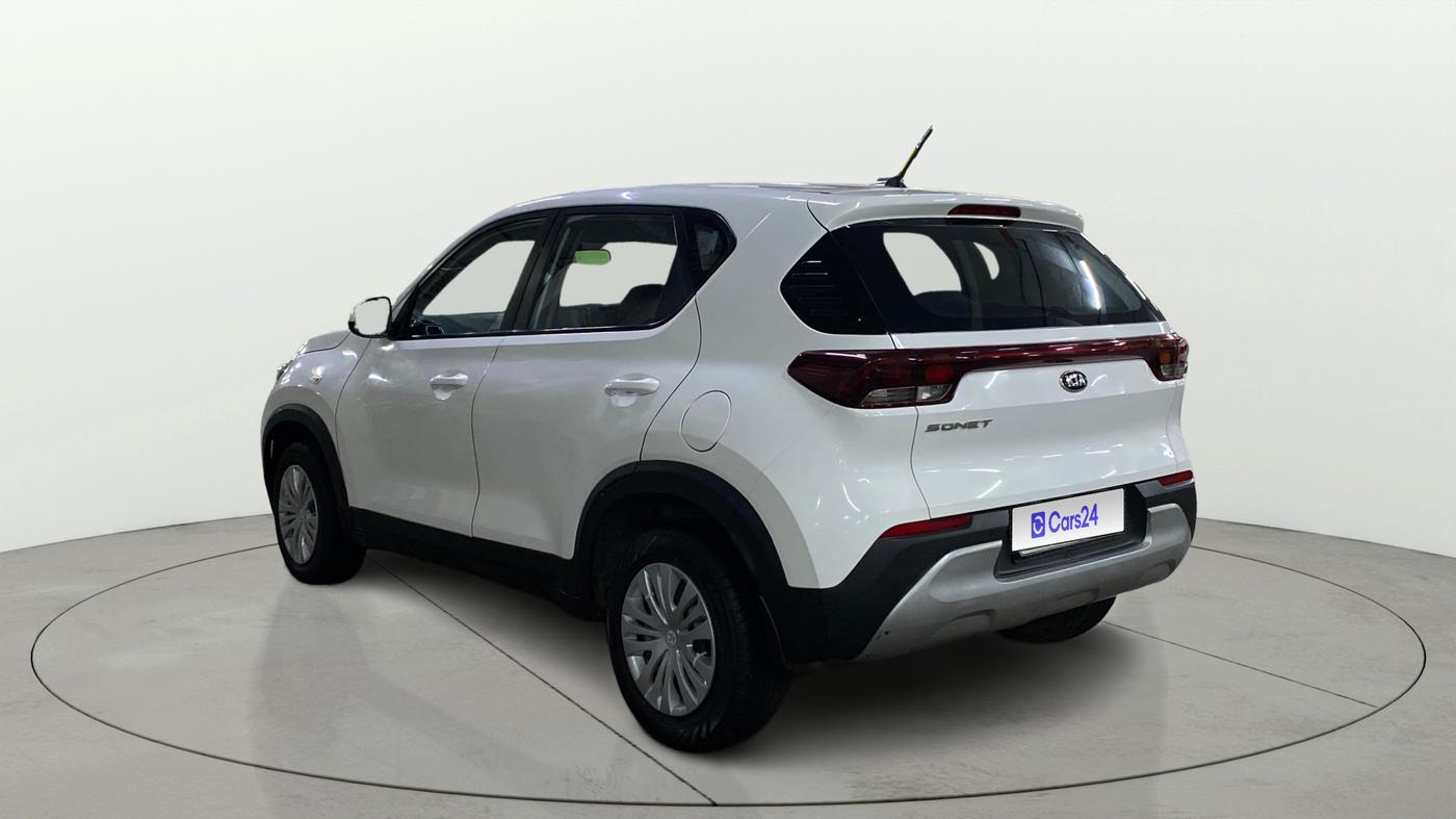 2021 KIA SONET HTE 1.5, Diesel, Manual, 88,138 km, Left Back Diagonal