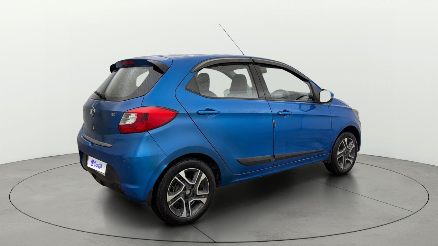 2019 Tata Tiago XZ PLUS PETROL, CNG, Manual, 80,063 km, Right Back Diagonal