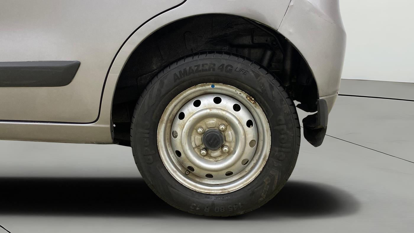 2014 Maruti Wagon R 1.0 LXI CNG, CNG, Manual, 73,657 km, Left Rear Wheel