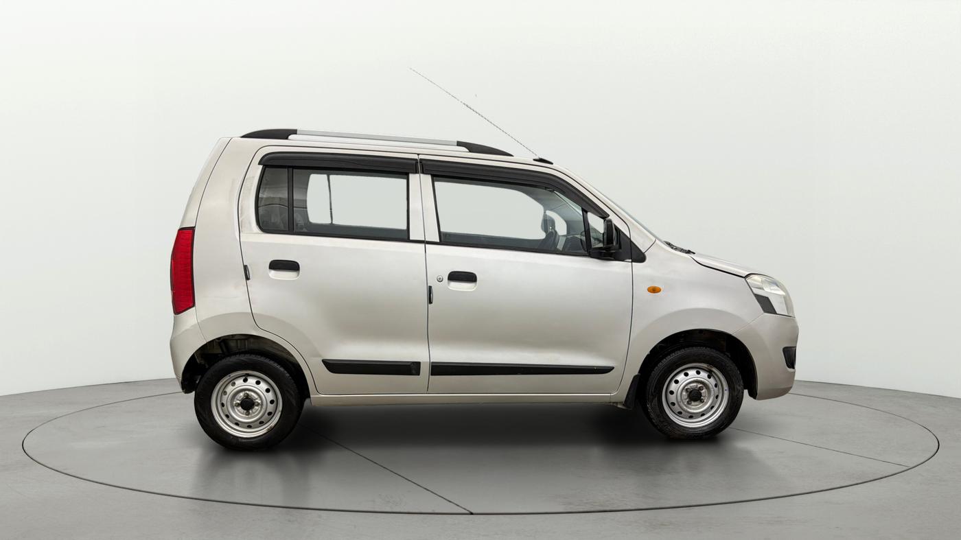 2015 Maruti Wagon R 1.0 LXI, Petrol, Manual, 60,380 km, Right Side View
