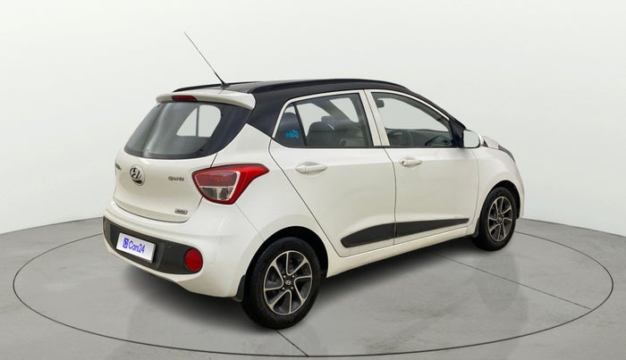 2017 Hyundai Grand i10 SPORTZ (O) AT 1.2 KAPPA VTVT, Petrol, Automatic, 66,322 km, Right Back Diagonal