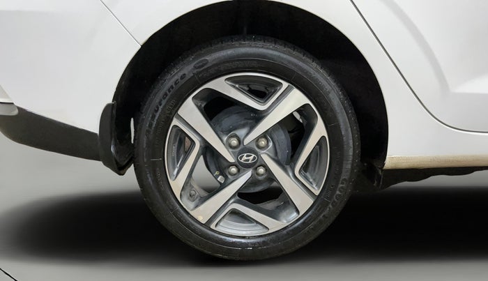2021 Hyundai AURA SX PLUS 1.2 AMT, Petrol, Automatic, 27,227 km, Right Rear Wheel
