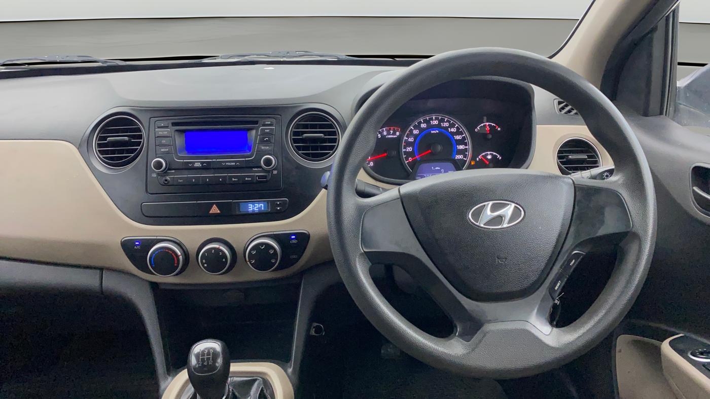 2014 Hyundai Grand i10 MAGNA 1.2 KAPPA VTVT, Petrol, Manual, 70,676 km, Steering Wheel Close Up