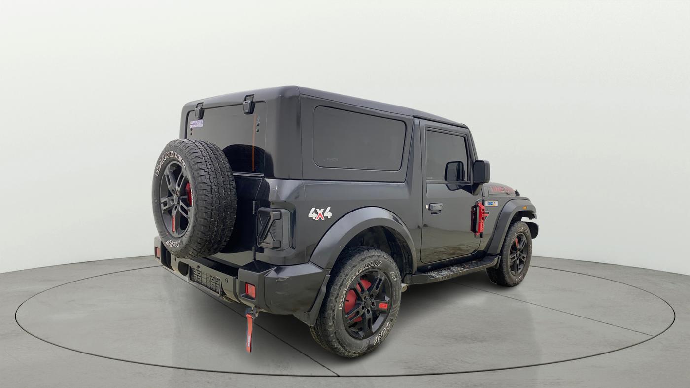 2022 Mahindra Thar LX PETROL HT 4WD AT, Petrol, Automatic, 41,933 km, Right Back Diagonal