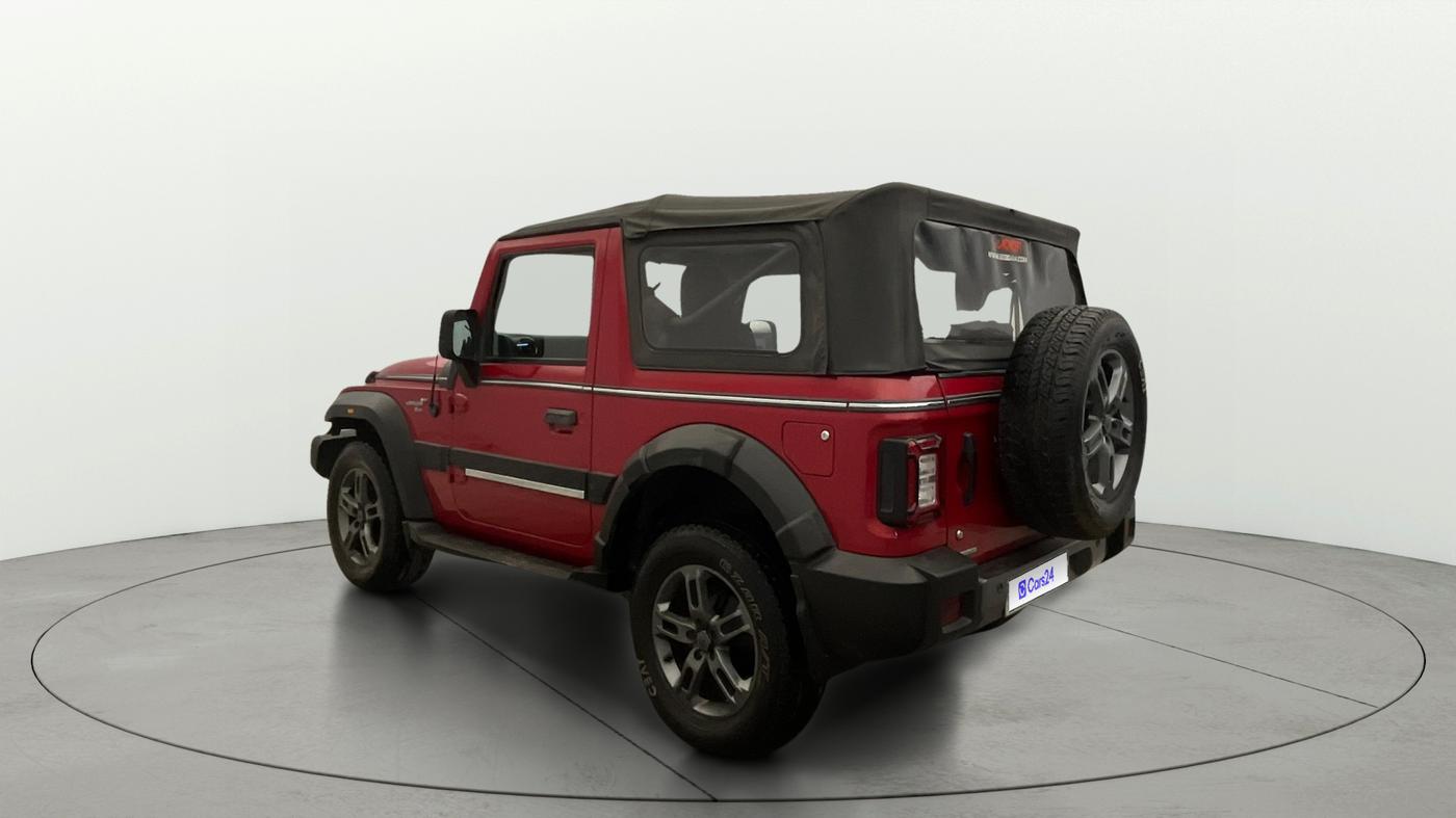 2021 Mahindra Thar LX  P 4WD AT CONVERTIBLE, Petrol, Automatic, 39,461 km, Left Back Diagonal