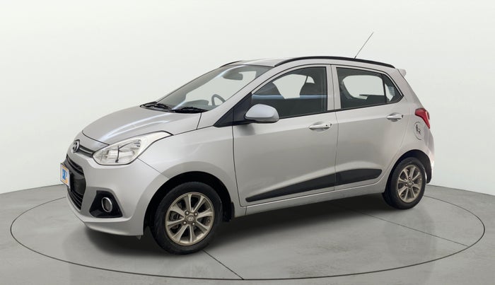 2015 Hyundai Grand i10 ASTA (O) 1.2 KAPPA VTVT, Petrol, Manual, 71,429 km, Left Front Diagonal