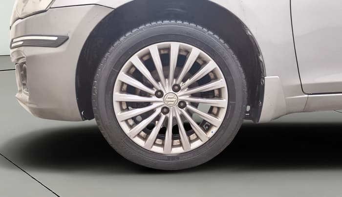 2017 Maruti Ciaz ALPHA  AT 1.4  PETROL, Petrol, Automatic, 94,064 km, Left Front Wheel
