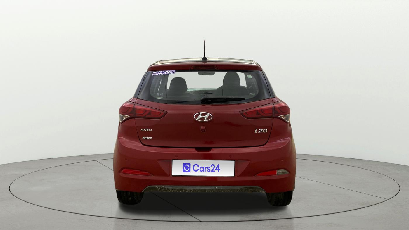 2016 Hyundai Elite i20 ASTA 1.4 CRDI, Diesel, Manual, 52,701 km, Back/Rear