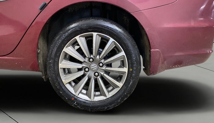 2020 Maruti Ciaz ALPHA  AT 1.5 SHVS PETROL, Petrol, Automatic, 39,077 km, Left Rear Wheel