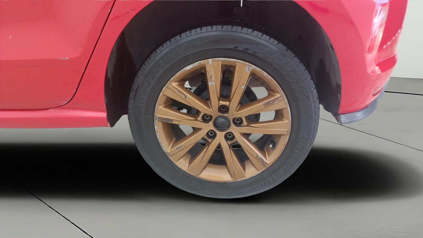 2015 Volkswagen Polo GT TSI AT, Petrol, Automatic, 1,00,034 km, Left Rear Wheel