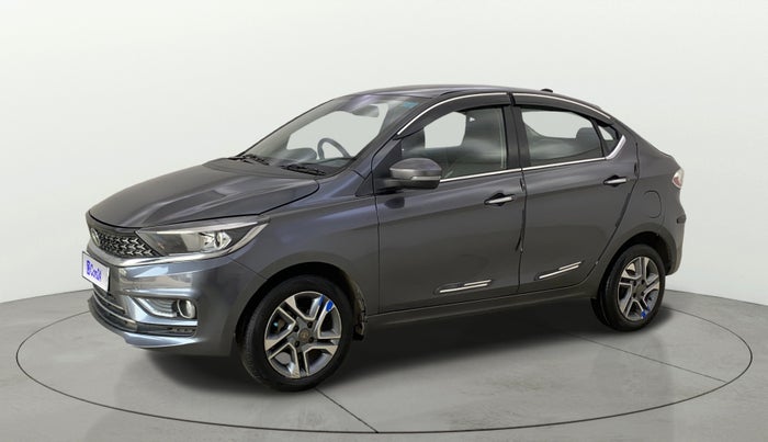 2023 Tata TIGOR XZA PLUS PETROL, Petrol, Automatic, 62,120 km, Left Front Diagonal