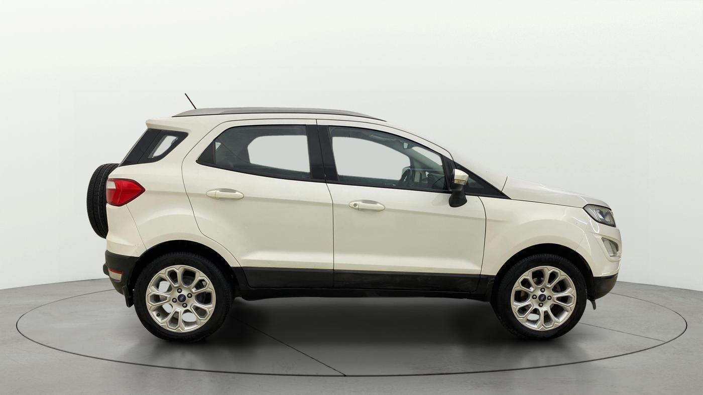2018 Ford Ecosport TITANIUM + 1.5L PETROL AT, CNG, Automatic, 1,06,505 km, Right Side View