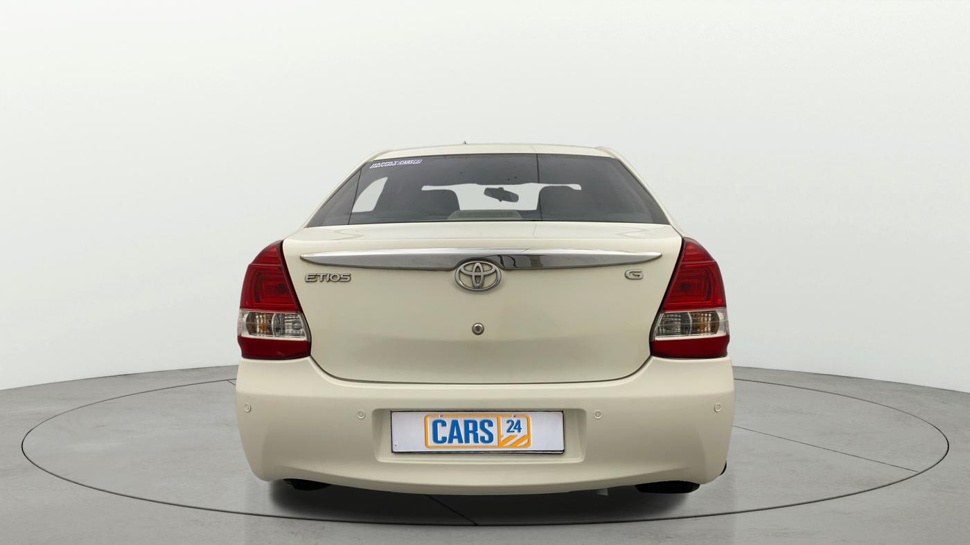 2014 Toyota Etios G, CNG, Manual, 81,154 km, Back/Rear