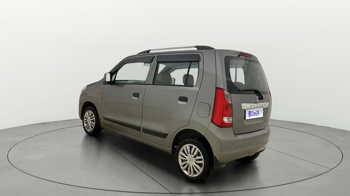 2017 Maruti Wagon R 1.0 VXI AMT, Petrol, Automatic, 83,483 km, Left Back Diagonal