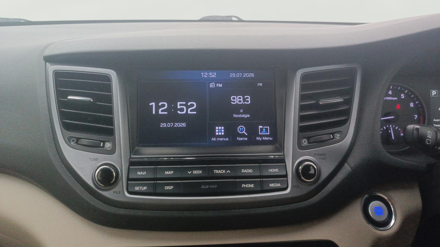 2018 Hyundai Tucson GLS 2WD AT PETROL, Petrol, Automatic, 88,054 km, Air Conditioner