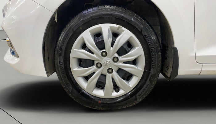 2018 Hyundai Verna 1.4 EX PETROL, Petrol, Manual, 43,601 km, Left Front Wheel