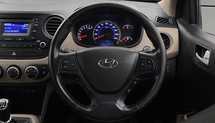 2015 Hyundai Grand i10 ASTA 1.2 KAPPA VTVT, Petrol, Manual, 93,383 km, Steering Wheel Close Up