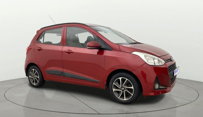 2017 Hyundai Grand i10 SPORTZ (O) AT 1.2 KAPPA VTVT, Petrol, Automatic, 45,928 km, Right Front Diagonal