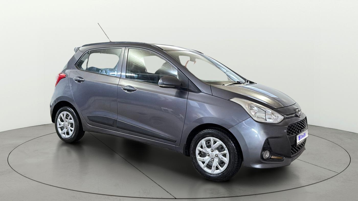 2019 Hyundai Grand i10 SPORTZ 1.2 KAPPA VTVT, Petrol, Manual, 35,872 km, Right Front Diagonal