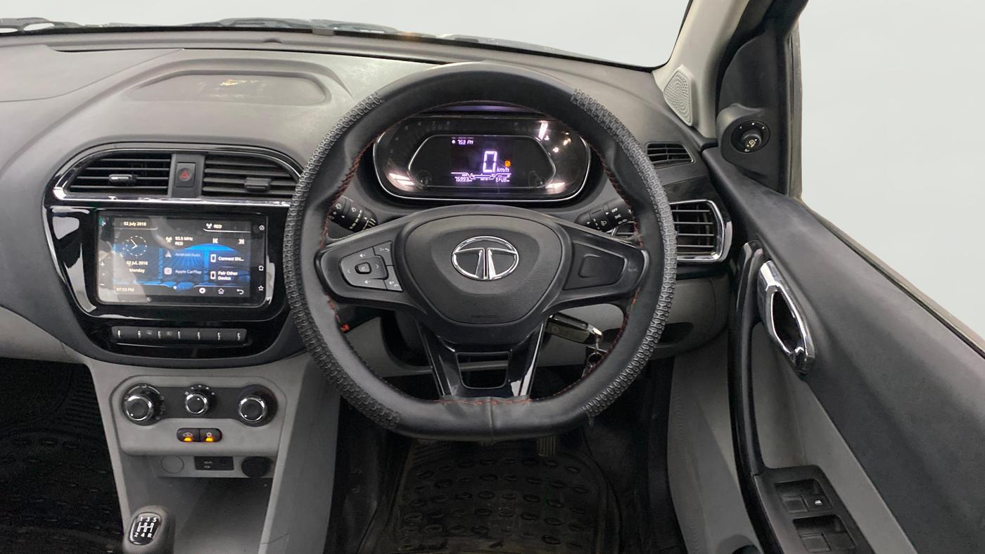 2020 Tata Tiago XZ PETROL, Petrol, Manual, 75,992 km, Steering Wheel Close Up
