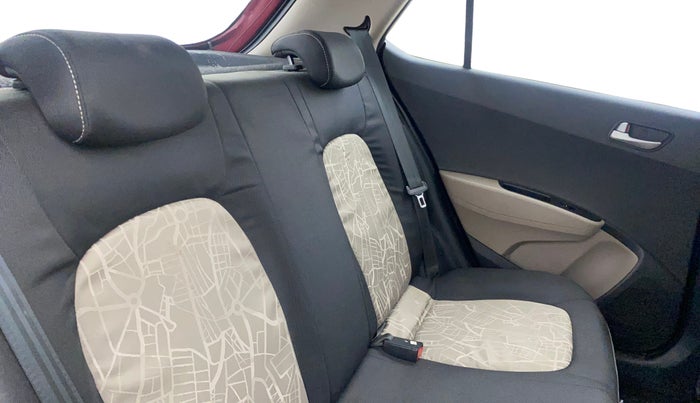 2015 Hyundai Grand i10 ASTA AT 1.2 KAPPA VTVT, Petrol, Automatic, 45,488 km, Right Side Rear Door Cabin